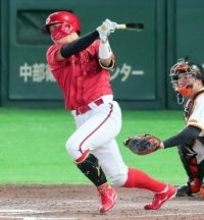 【広島】ドラ１平川蓮がノーノー阻止！７回２死、巨人の２番手・中川皓太から中前打　得点には結びつかず…先発ウイットリーには６回無安打１０三振