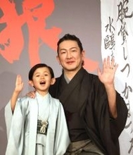 中村夏幹　「子連れ狼」の大五郎カットは「気に入ってません。幼稚園に行けなくなる」　父獅童は「初日前に剃る可能性も。本人が寝ている間に」