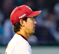 【楽天】 降雨で試合中断　両チーム無得点の３回１死一、二塁で　今季初勝利を目指す岸孝之が先発中