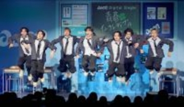 ＆ＴＥＡＭ後輩の７人組・ａｏｅｎがミニライブ　優樹「成長していく僕たちを見てほしい」
