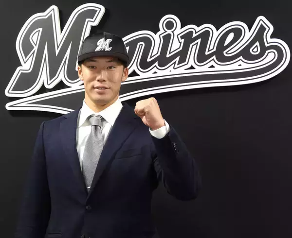 【ロッテ】宮崎颯が入団会見　ソフトバンク戦力外も支配下の“吉報”に「ガッツポーズしました」…背番号は「６６」