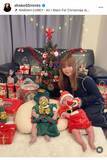 「出産から２か月半・中川翔子、双子と過ごす初めてのクリスマス「こんなにしあわせなクリスマスがあるのかと感動」」の画像1
