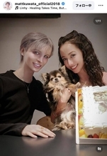 沢尻エリカ、４０歳の最新姿に衝撃！Ｍａｔｔが２ショット公開「お美しいお二人」「日本の宝」