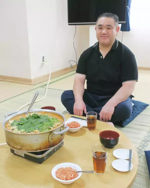 考える力がついて強くなる！西岩部屋の「キムチチゲ鍋」