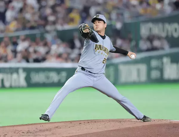 【阪神】高橋遥人、今季７試合目で初長打許す　６回先頭の平山に右翼線へ二塁打