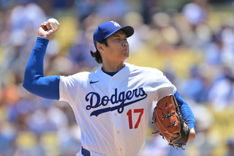 ドジャースが４回に大谷翔平を援護の先取点　大谷７勝目へ４回まで２安打無失点投球