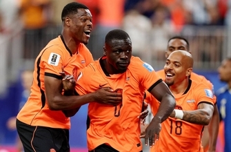 【Ｗ杯】日本と同組のオランダ、スウェーデン相手に先制　ブロビーがゴールを決める