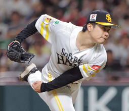 【ソフトバンク】松本晴、５回２失点で降板「何とか点差を守り抜こうと思いながら投げた」９２球の粘投で５勝目権利