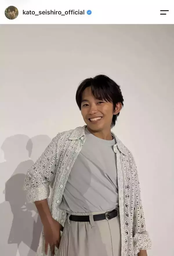「あのこども店長がもう...」「早いねぇ」加藤清史郎　２５歳になった姿に「不思議な感じ」「あれぇ～」「私の中ではずっとこども店長」
