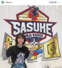 ファン驚き！？「一瞬、御手洗さんがＳＡＳＵＫＥに出るのかと」…御手洗菜々アナ「見ているこちらまで勇気を」