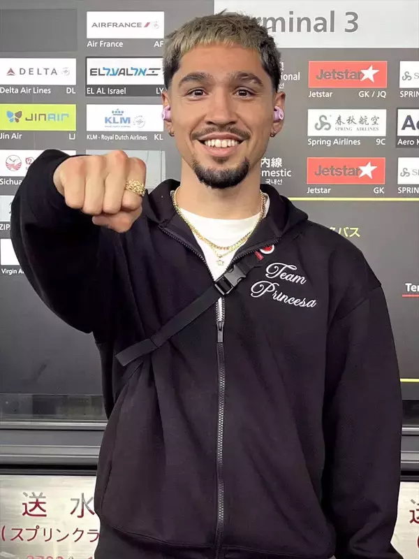 飯村樹輝弥の挑戦を受けるオラスクアガが来日「再び日本に来ることが出来て嬉しい」ＷＢＯ記念リング獲得にも意欲…３・１５横浜ＢＵＮＴＡＩでＶ５戦