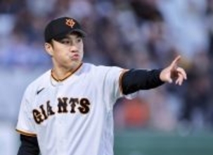 【巨人】則本昂大、１０安打１失点の超粘投も…移籍後初勝利はまたお預け　気温１２度、ベンチ内にストーブ出動の長野で熱投　１４年目のプロ初安打もマーク