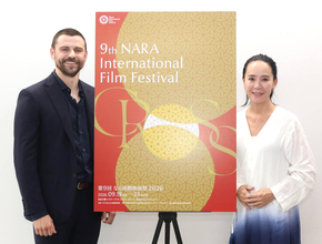 朝ドラ「ばけばけ」ヘブン先生役のトミー・バストウ、なら国際映画祭アンバサダー就任