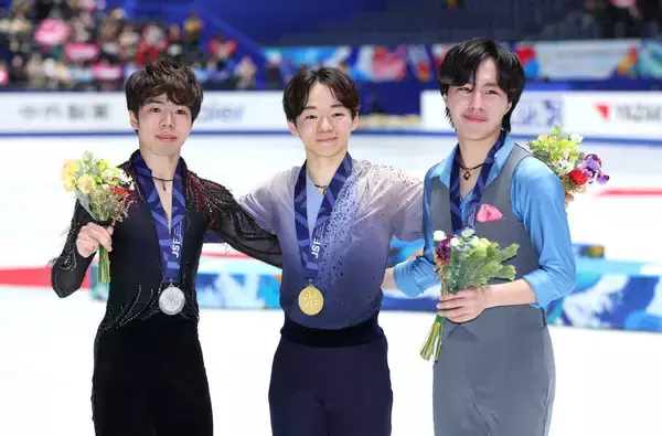 【全日本フィギュア】三浦佳生３位で初五輪確実　「漫画みたい」仲良し鍵山優真、佐藤駿の「一緒に行こう」が実現