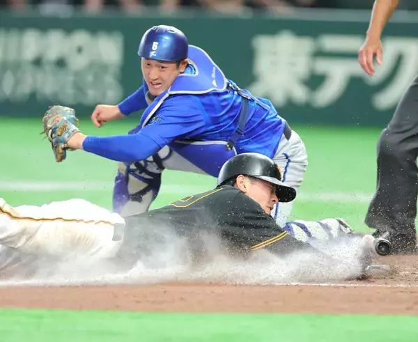 【巨人】「勝負をかけて」平山功太が決勝ホームイン！　試合に集中する秘訣は独り言「この場面だったら…」