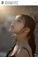 ２４歳田中美久の水着ショットにファン大興奮！白の水着で透明感抜群