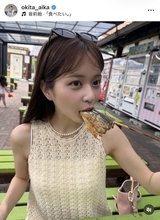 人気フリーアナ・沖田愛加、透け感ノースリに仰天「かあわいい」「デートしよ、、」