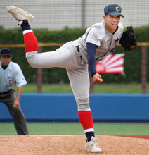 【高校野球】２年半で１１６キロ→１４５キロの急成長…神奈川の公立校・市ケ尾の中山優太朗が２回０封で初戦突破「ベスト８にいけるように」