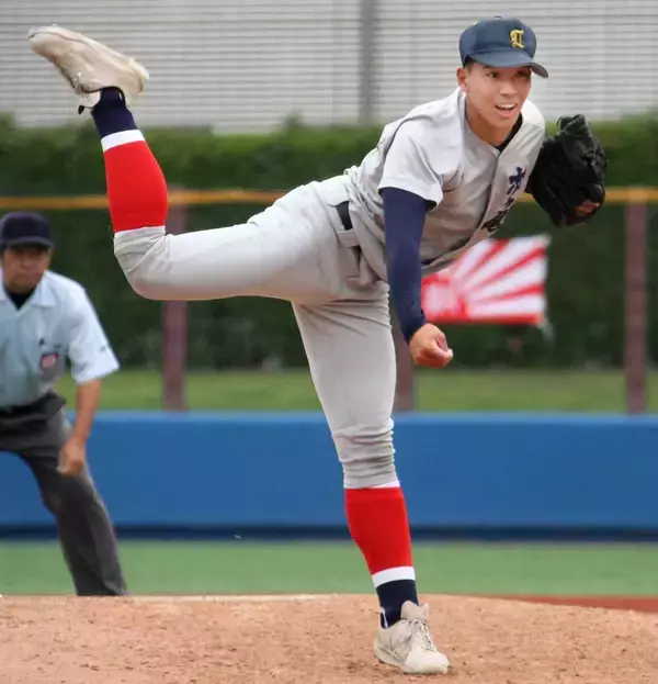 【高校野球】２年半で１１６キロ→１４５キロの急成長…神奈川の公立校・市ケ尾の中山優太朗が２回０封で初戦突破「ベスト８にいけるように」