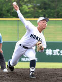 「【高校野球】北海の２年生右腕・森健成が１５５㌔マーク　「球速出ている感覚あった」　２年時では石垣元気が１５８㌔、佐々木朗希が１５７㌔計測」の画像1