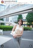 「野々村真の娘が「足なっがいねぇ～」美ヒップにくぎ付け「スタイル良すぎ！！」ノースリーブの香音が「女神様」」の画像1