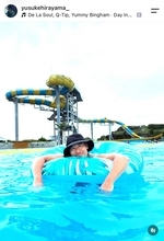 「＃別班の夏休み」ＶＩＶＡＮＴ出演の平山祐介　ドラマの緊迫展開とは真逆のほっこりショットを公開に「ギャップありすぎ」「監禁疲れをゆっくり...」「安心してます」