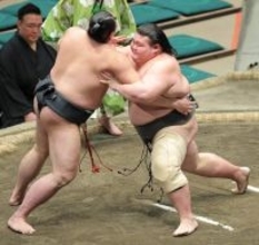 東海大柔道部出身・岡田が三段目で５勝目「今場所は今までと違う感覚」　来場所は初の幕下昇進が濃厚に