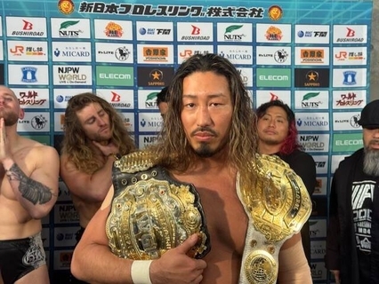 ＥＶＩＬ「退団」発表後、初の大会でＩＷＧＰ２冠王・辻陽太がメッセージ「君を覆いつくす闇に一筋の光が差すことを願って」…１・２８つがる全成績