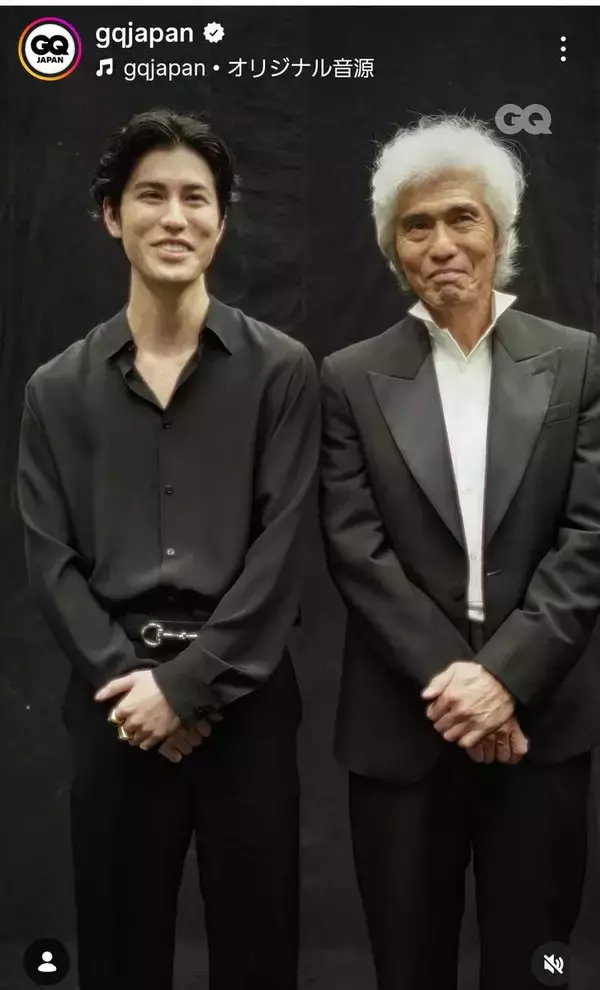 佐藤浩市　イケメン息子と並ぶと「似てきた～！」「そっくり」「手の組み方が同じ！」息子の寛一郎も「カッコ良すぎて気絶」の声