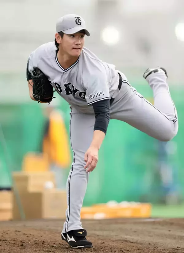 【巨人】井上温大がライブＢＰで快投　打者１０人で無安打７Ｋ　左肘痛から順調な回復ぶり