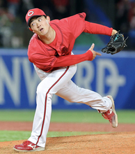 【広島】プロ初先発の岡本駿が７回無失点の好投　勝利投手の権利持って交代