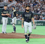 「【オリックス】力投が報われなかったエスピノーザ「本当にセンセーショナルな結果になった」８回に先頭四球から決勝打浴びる」の画像1
