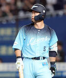 「【西武】外崎修汰が出場選手登録抹消　２３試合出場で打率１割台と低迷」の画像1