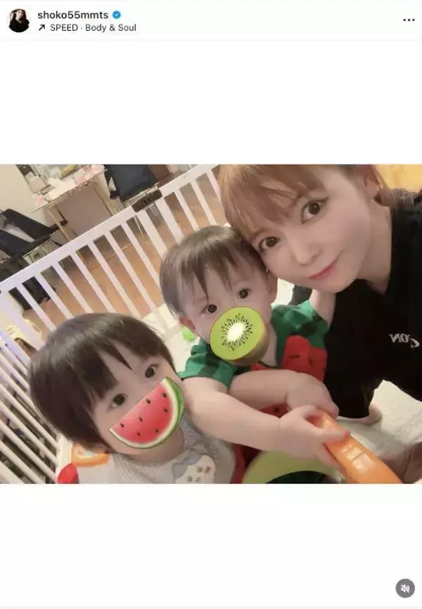 「朗報」中川翔子、双子の「大好物が判明」「妊娠中食べまくってた」食べ物とは　「ママの遺伝子だなぁ」