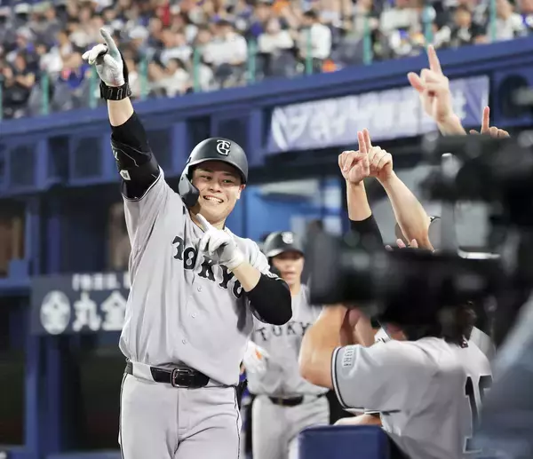 【巨人】中山礼都が打った！２号２ランで追加点！大城卓三が３安打猛打賞