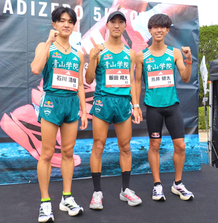 １区・石川浩輝、２区・鳥井健太、３区・飯田翔大！　青学大は好調選手を並べて出雲駅伝８年ぶり優勝狙う
