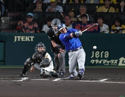 【ＤｅＮＡ】完全アウェーの甲子園騒然　４番抜擢の宮崎敏郎が初回に先制打「まずは先制点につながり良かったです」