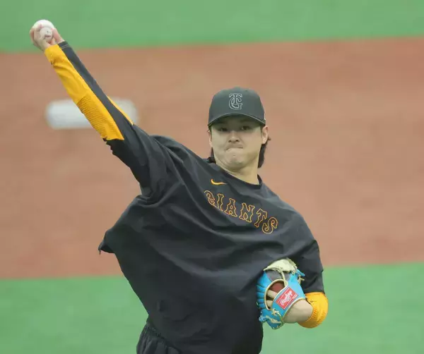 巨人・田中瑛斗「宮古島フォーク」習得に意欲　“第３の武器”獲得へ　上沢、柳川らと合同トレ