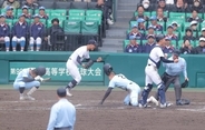 【センバツ】近江、８回のチャンスも本塁タッチアウトで先制逃した　杉本将吾主将「審判さんが近くで見ているので…」小森監督に初白星贈れず