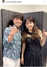 奇跡のアラ還！元祖トレンディー俳優が「美男美女」２ショ！病気初公表から１年…極貧生活も話題の風間トオル