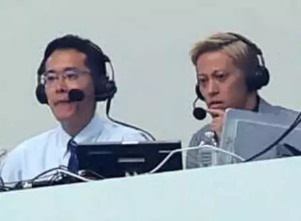 本田圭佑と“名コンビ”再び！３０日未明の日本ＶＳブラジル　ＮＨＫ　ＢＳの実況担当は小宮山晃義アナ…高身長も話題