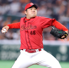 【広島】松本竜也が出場選手登録抹消…２０日に今季初昇格→初登板の２４日・巨人戦で２失点