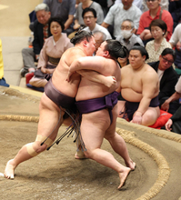朝乃山「最後の方で取れるのは…」１３日目は再入幕後初結び前の２番に感慨…大けがで三段目転落から復活