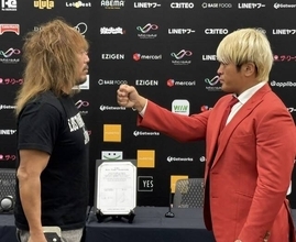 「ＧＨＣ王者」内藤哲也、会見でプロレスリング・ノア「入団」を問われ回答…「入団せずにこのプロレスリング・ノアを大きくしていく」…１１・９後楽園で拳王とＶ２戦