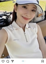 山本里菜アナ、ミニスカ姿のゴルフウェアでベスト更新のスコア１００切り！「可愛さ１００点満点」「お似合いです」
