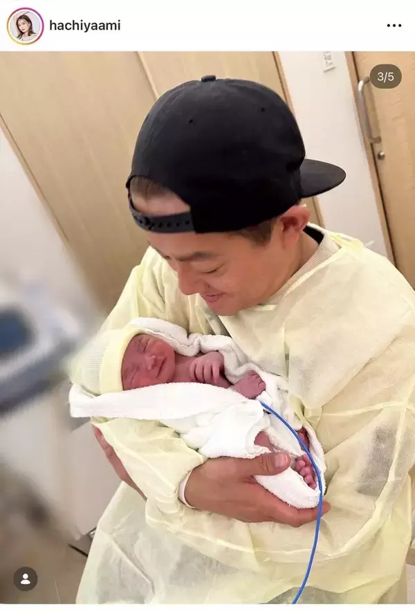 井戸田潤、蜂谷晏海夫妻に第２子男児誕生「サンタさん最高のプレゼントをありがとう」母子ともに健康も報告