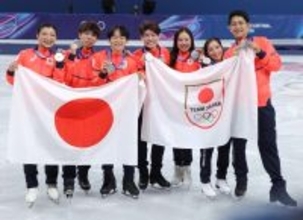 【五輪】佐藤駿「チームのおかげ」　坂本花織は個人戦へ「やったるで～！！」　日本団体銀メダル