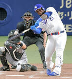 「【中日】新助っ人ミゲル・サノーが先制の２号２ラン　５連敗中のチームに流れ呼び込む「大野さんが頑張っているので、打ててよかった」」の画像1