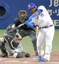 【中日】新助っ人ミゲル・サノーが先制の２号２ラン　５連敗中のチームに流れ呼び込む「大野さんが頑張っているので、打ててよかった」