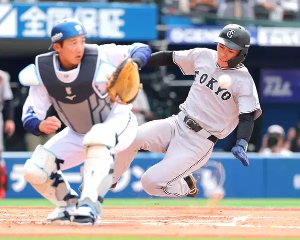 【巨人】川相コーチが「回していた」平山功太、内野安打の間に二塁から先制ホーム「打球を見ることなくいけた」